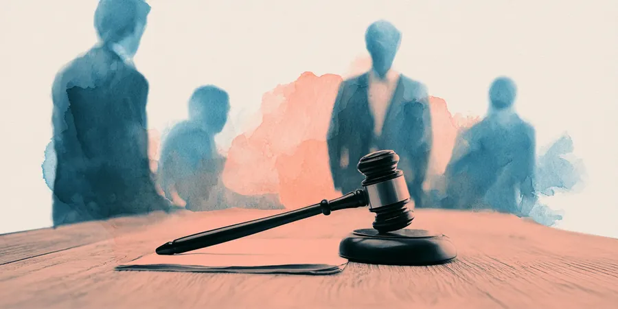 Gavel illustration for the JR Law Group article on protective orders in Utah